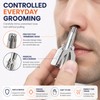Manual Nose & Ear Hair Trimmer for Grooming – Stainless