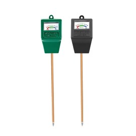 Hathdia Soil Moisture Meter,2 Pack Plant Hygrometer Moisture Sensor Plant Water Monitor for Potted Plants,Garden,Farm, Lawn(No Battery Needed)-Green+Black
