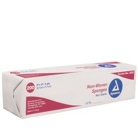 Non-Woven Sponge, N/S 4Ply - 2x2-200/Box - 2 Pack (2)
