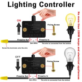 MKBKLLJY 6 PCS Black Cabinet Door Switch Normally Closed Automatic Touch ON Off 250V 1A for Wardrobe Pantry Lamp Electrical Light Switch 12 PCS Electronic Wire/Screw/Dust Cap 6 PCS Wiring Cap