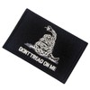 Don't Tread On Me Tactical Embroidered Morale Applique Fastener Hook&Loop