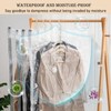 5Pcs Hanging Vacuum Storage Bags - Space Saver Compression Bags