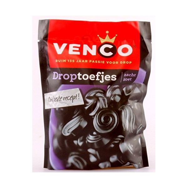 Venco Droptoefjes licorice 8.9 oz (pack of 2)
