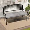 Crestlive Products Outdoor Bench Cushion 36 x 14 Inch, Waterproof