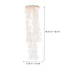 White Capiz Shell Wind Chimes Capiz Sea Shells Bell Indoor
