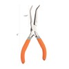 SIDAZON Fish Bone Pliers/Tweezers 6 Inches Bent nose pliers Curved