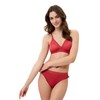 BeeDees Microfun N Women's Soft Bra, darkred, 75C