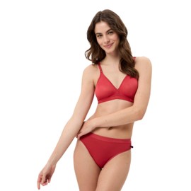 BeeDees Microfun N Women's Soft Bra, darkred, 75C