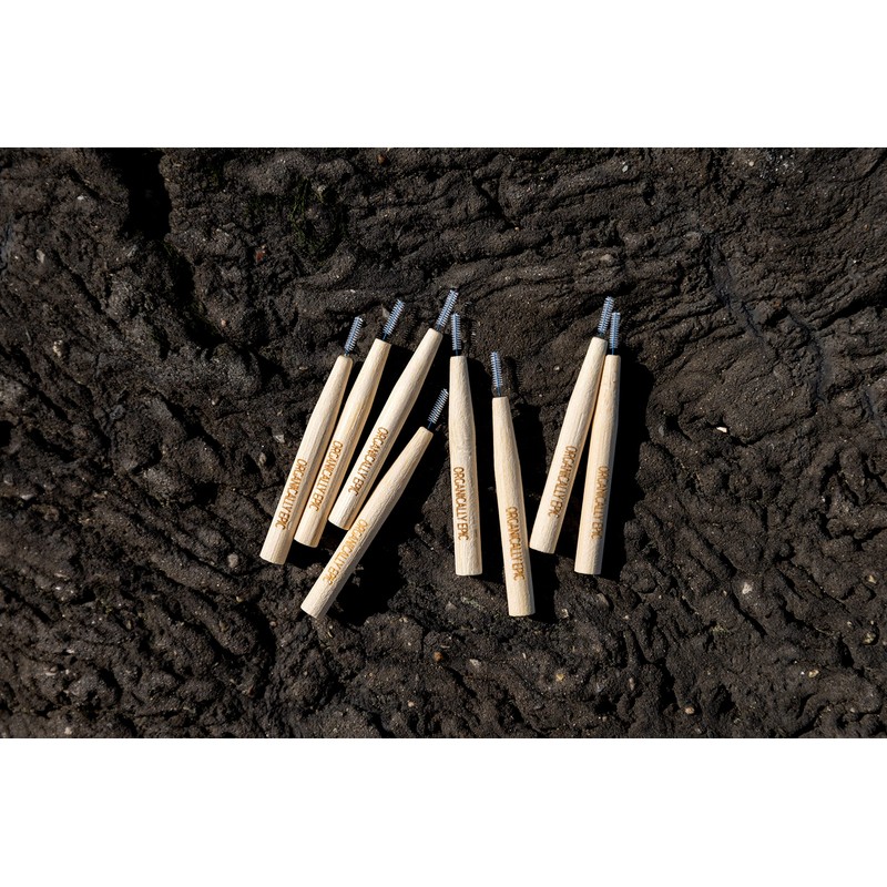 Bamboo Interdental Brushes Size 0/0.4mm / Pink