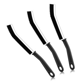 YXBWM Crevice Cleaning Brush,Bathroom Tile Groove Gap Cleaning Brush, Household Kitchen Groove Gap Window Door Track Tile Gap Cleaning. (3Pcs)