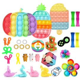 Fidget Toys Pack Set Pop Fidgets Toy Sets Packs (pumpkin24)