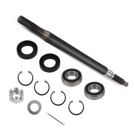 Jecoupoon 20377-G12 Golf Cart Passenger Side Rear Axle Shaft Compatible with 1994-Up TXT Electric