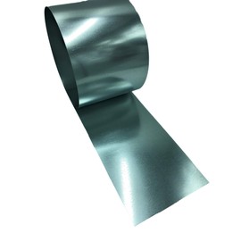 EAGLE 1 Galvanized Sheet Metal Flashing Rolls- 10 Ft Long - 28 Gauge Thickness- Multi- Pack Available- Roofing and Siding Flashing Sheetmetal (1, 6 Inch x 10 FT)