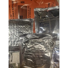 ameriqual 6 MRE Meals Ready to Eat Humanitarian Daily Rations 2/2024 Inspection