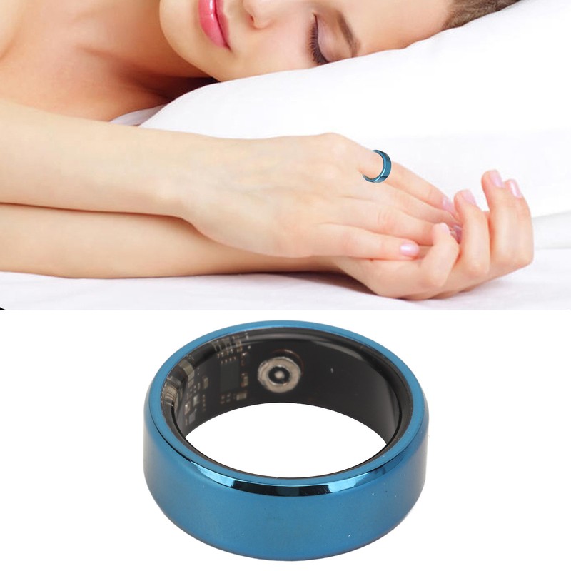 Smart Ring Health Tracker Ceramic Stainless Steel Sleep Monitoring Camera
