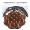 Wood Massage Comb Sandalwood Scraping Scalp Massage Comb Massager Tool