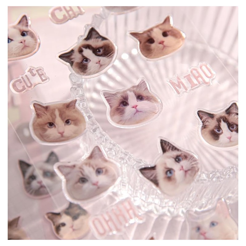 Collage Material Seal, Flake Seal, Sticker, Large Volume, Notebook, Stylish,