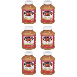Home Style Chunky Applesauce, American Grown Apples by Musselmanns., Non-GMO, 48 Oz Jar - Pack of 6