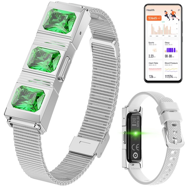 Mingtawn Smart Bracelet for Women Health Fitness Tracker Pedometer Blood