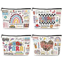 LUVSWEET 파라프로페셔널 크리스마스 대량 선물 선물 4PC 은퇴 감사 생일 여성용 [4pcs blue paris] LUVSWEET Paraprofessional Christmas Bulk Gift Set 4PC Retirement Appreciation Birthday for Women [4pcs blue paris]