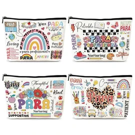 LUVSWEET 파라프로페셔널 크리스마스 대량 선물 선물 4PC 은퇴 감사 생일 여성용 [4pcs blue paris] LUVSWEET Paraprofessional Christmas Bulk Gift Set 4PC Retirement Appreciation Birthday for Women [4pcs blue paris]
