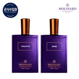 (Hyundai Home Shopping) No. 1 Package Rose + Violette Molinard 170th Anniversary Les Elymans Collection 1+1 Package / (현대홈쇼핑)1등패키지로즈+비오레뜨 몰리나르 170주년 기념 레 엘리망 컬렉션 1+1 패키지