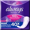 always Pantiliners Extra Protect Long Plus Fresh BigPack 40