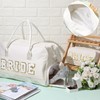 Bulyoou 2 Pcs Duffle Bag for Travel Bride Groom Duffle