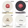 QZATACAEN 150 mm Polishing Wheel Suitable for Polishing Grinders with