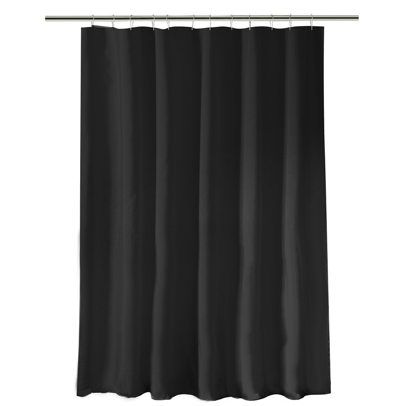 Bath Bliss Heavy Shower Curtain Liner, 12 Rust Resistant Metal