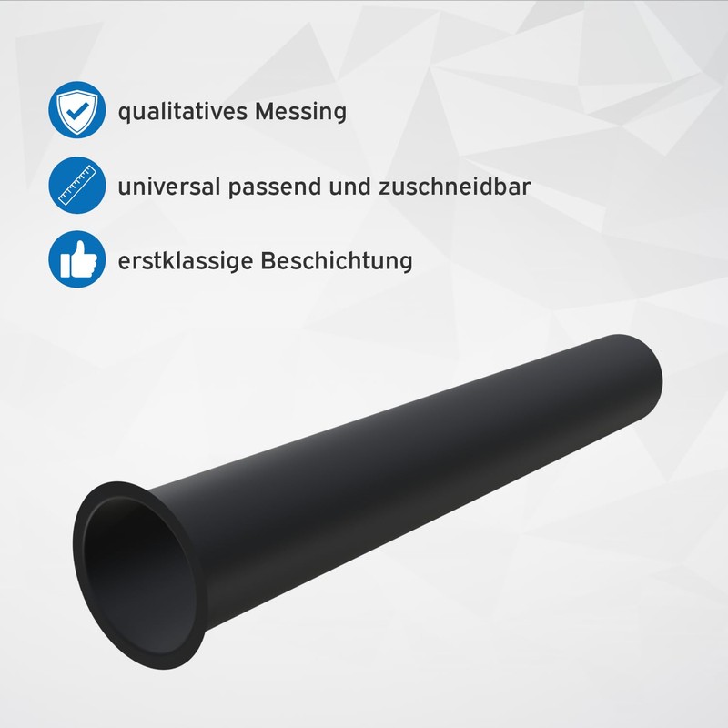 kör4u Design Immersion Pipe, Extra Long Tube 300 mm, for