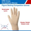 CRS Cross Competition Figure Skating Gloves. Fitted Glove for Ice