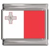 NewCharms Malta Flag Italian Charm Bracelet Jewelry Link