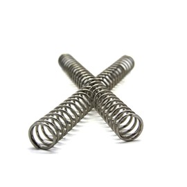 Hardware Spring Pressure Spring Compression Spring Rotor Return Spring Compression Spring Outlet Storage Line Diameter 0.2mm, Outer Diameter 1.5-3mm 10Pcs