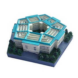 Washington DC Pentagon Souvenir Mini Statue (4" Wide)