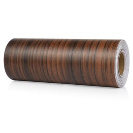 BOMEI PACK Walnut Wood Grain Repair Tape 1Roll 6inch X 33ft,Self Adhesive Repair Patch for Furniture, Floors, Cabinets, Windows, Doors, RV, Home Decor and DIY Projects