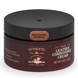 Griffin Boot Cream – 4oz – Leather Balm & Conditioner for Couch, Boots, Bags & Shoes – Restores, Softens & Protects Without Darkening – Long-Lasting Leather Protectant With Polish & Shine Support