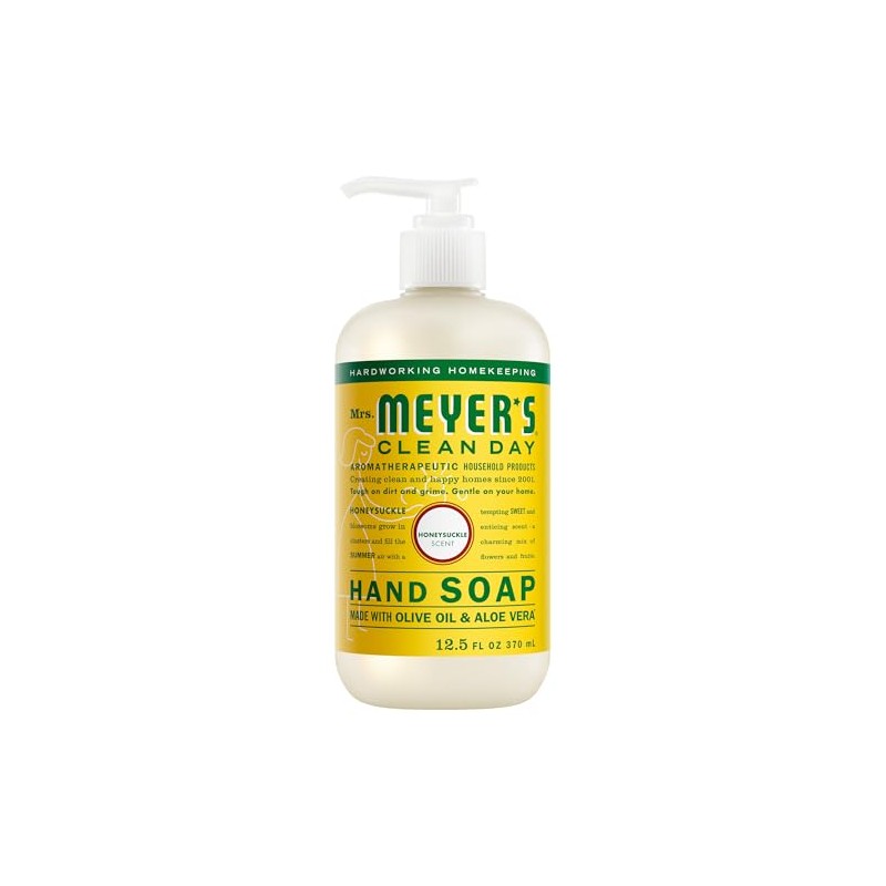 Mrs. Meyer's Clean Day Liquid Hand Soap, Honeysuckle, 12.5 oz