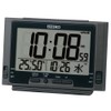 Seiko SQ320K Alarm Clock Digital Radio Black Metallic 3.3 x