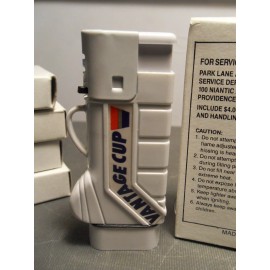 VANTAGE CUP 5 VINTAGE WHITE GOLF BAG VANTAGE CUP BUTANE LIGHTER LOT OF FIVE NEW IN BOX