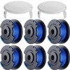 LATERN 6Pcs Ryobi Trimmer String Spools (AC14RL3A) with 2Pcs Spool