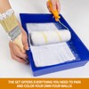LUMITRRA Paint Roller Set 9 Pieces with 7 Inch Paint