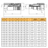 Hydraulic Flat face Quick Release couplings Female (1/2" BSP /
