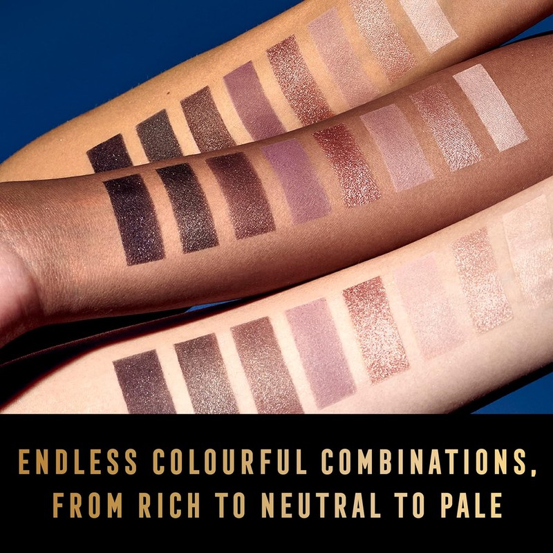 Ucanbe 40 Colours, Spotlight Eyeshadow Palette, Multi-Reflective Shimmer Glitter Peacock