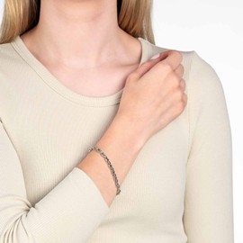 Leonardo 32025294 Women's Bracelet Stainless Steel, One size, Stainless Steel, No Gemstone