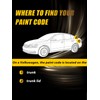 (LC9X/2T Deep Black Pearl Touch Up Paint Compatible with Volkswagen,