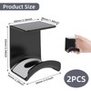 COEKI Set of 2 Headset Holder Headphone Holder Headset Holder