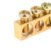 Pack of 10 Wire Screw Clamp, 5-Hole Brass Electrical Distribution