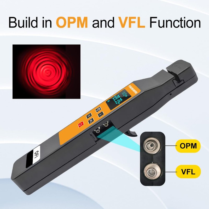 QIIRUN TM501 3 in 1 Live Fiber Optical Identifier 800-1700nm