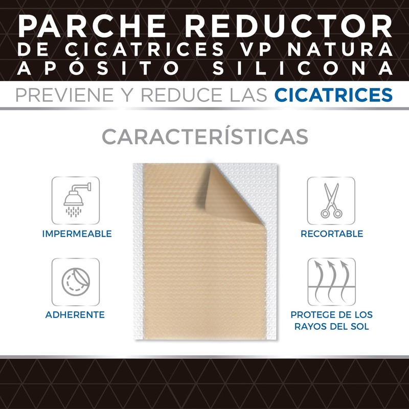 VP Natura Scar Reducer Patch 5 x 7.5 cmts 10